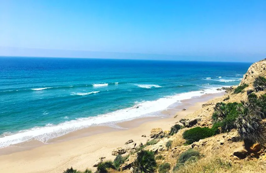 Paradise Beach (R'milat) 6 km south of Asilah